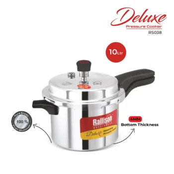 Deluxe Pressure Cooker 10 Ltr