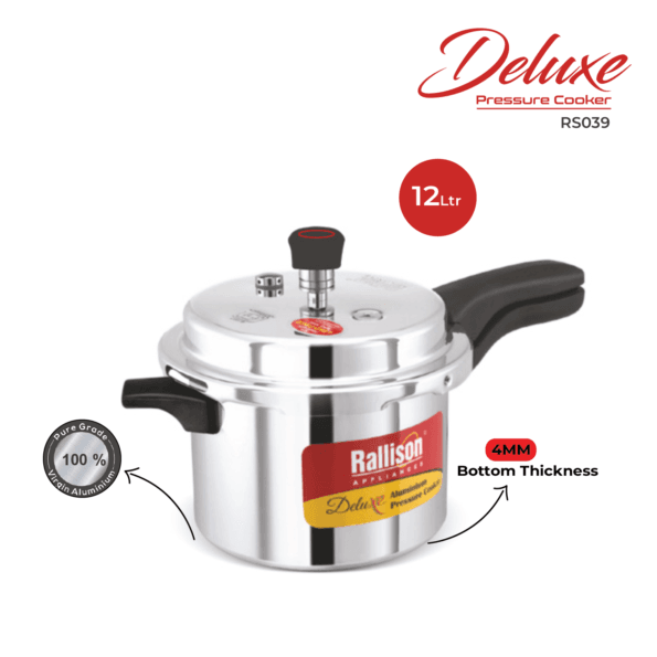 Deluxe Pressure Cooker 12 Ltr