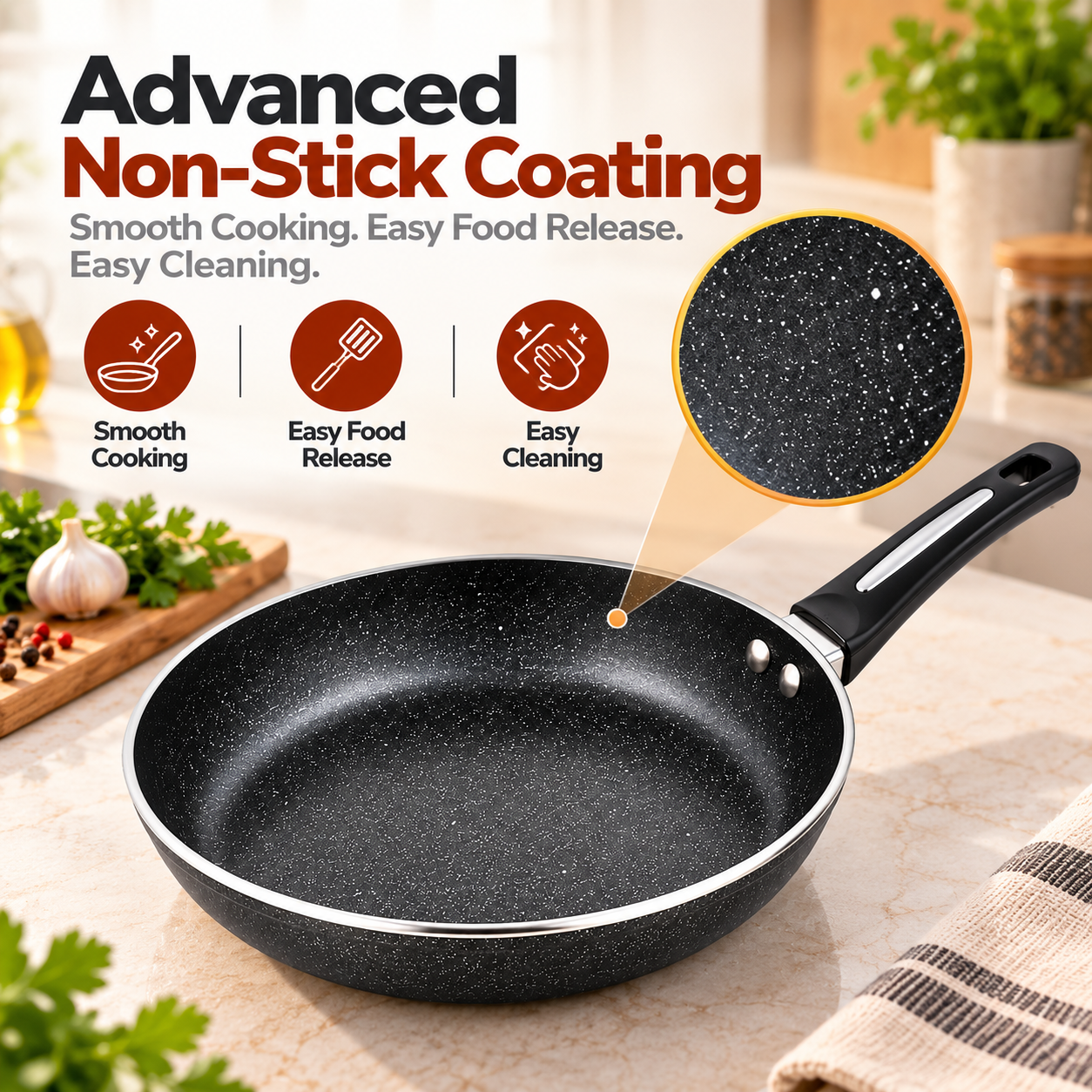 Advanced Non-Stick Pan Features