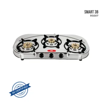 Smart 3 Burner LPG Gas Stove